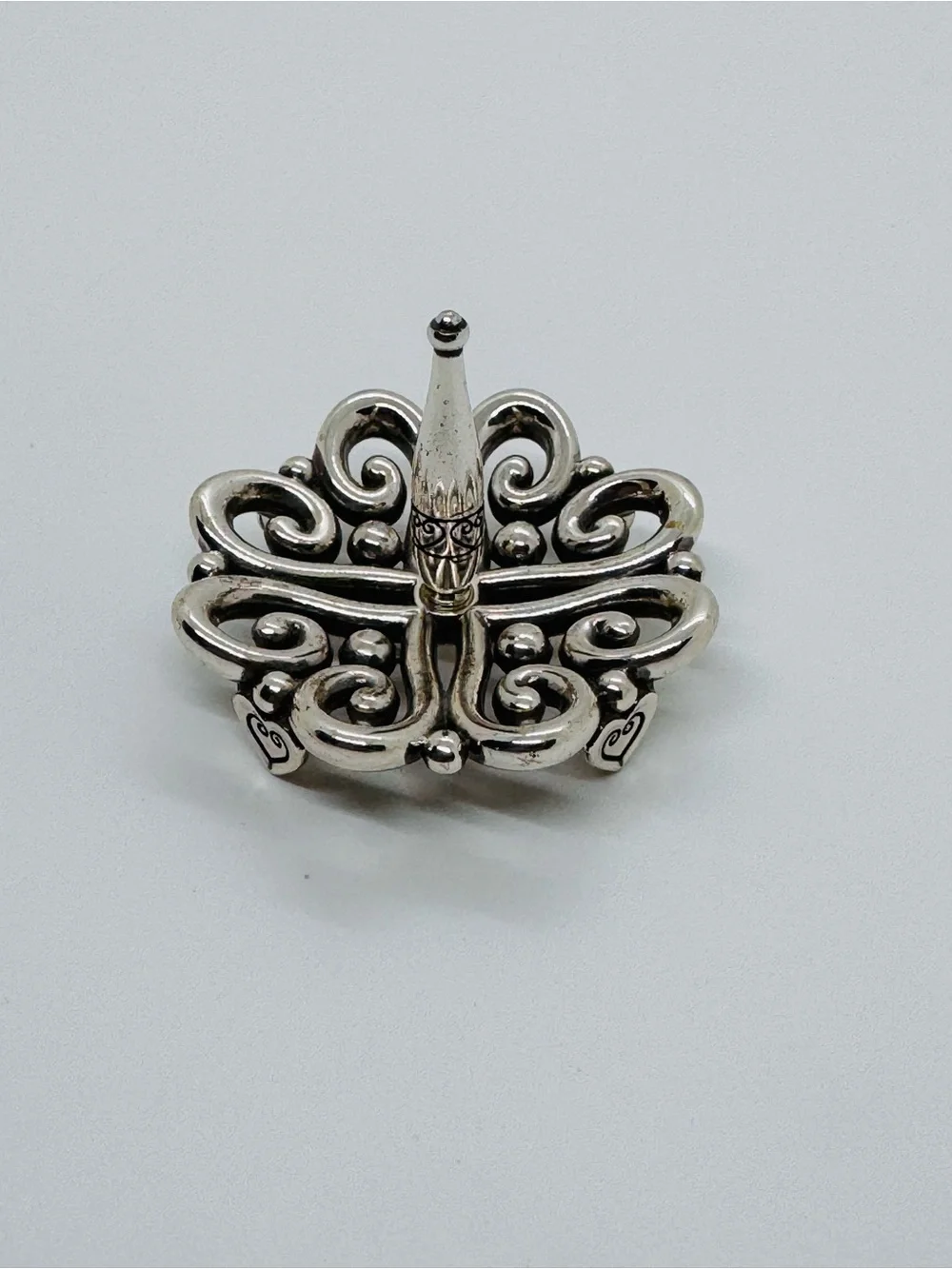 Brighton Alcazar Silver Plated Ring Holder Dish